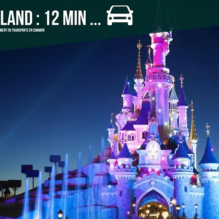 Le Delta - Pour 4 Personnes Disneyland Paris Apartment *